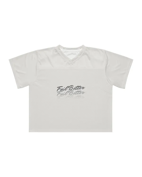 Boxy Jersey in Ghost