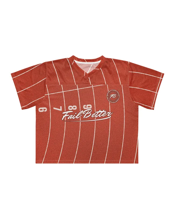 Boxy Jersey in Lanes