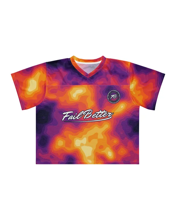 Boxy Jersey in Thermal