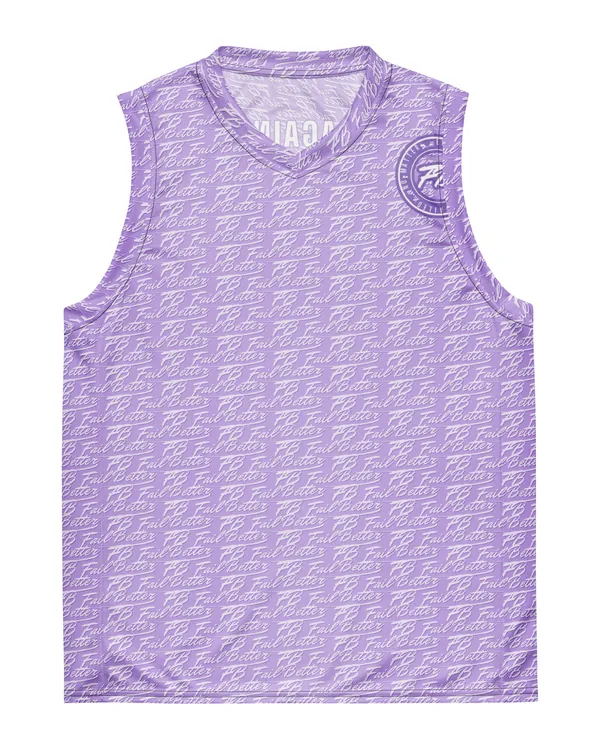 Court Vest in Lilac