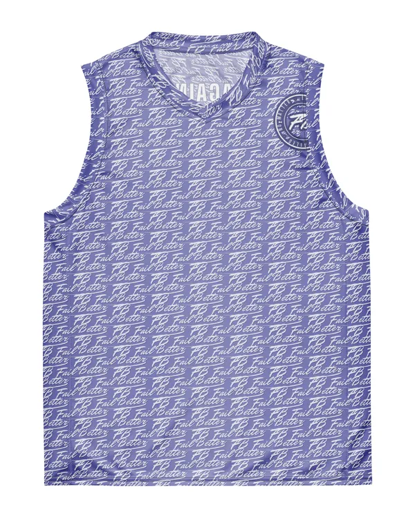 Court Vest in Slate
