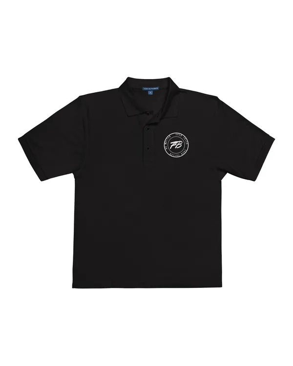 Golf Polo in Black