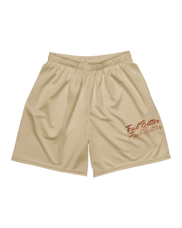 Mesh Shorts in Dune