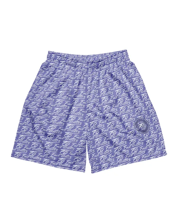 Mesh Shorts in Slate