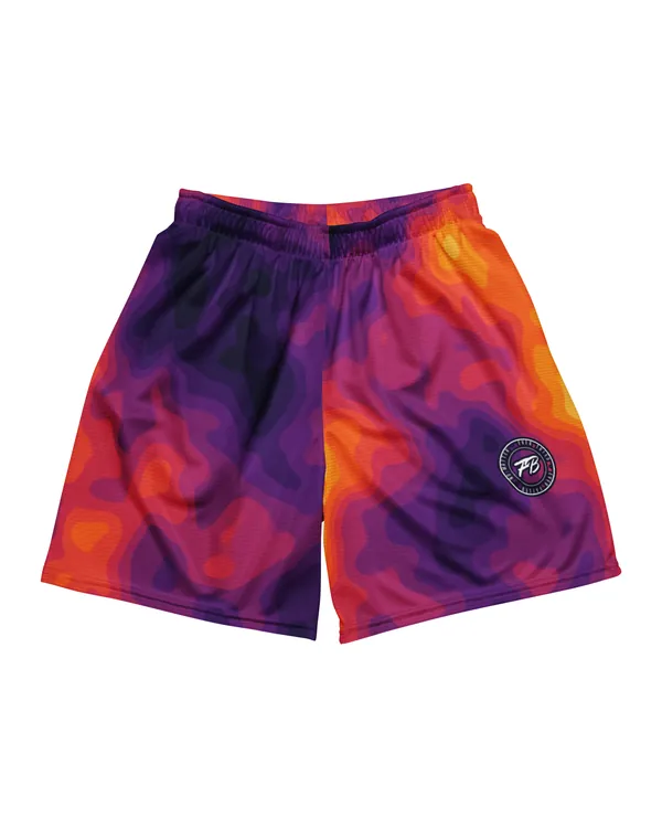 Mesh Shorts in Thermal