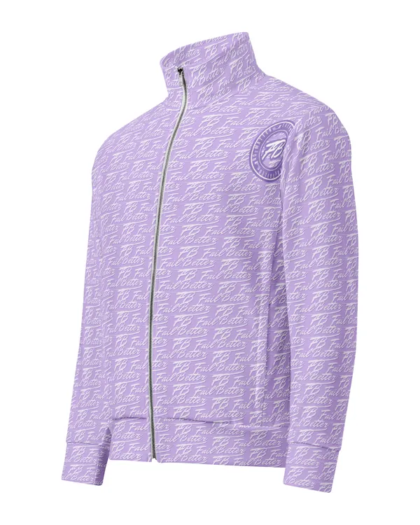 Track Jacket in Lilac