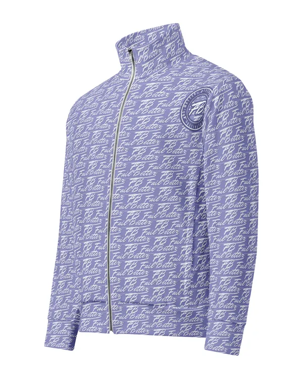 Track Jacket in Slate
