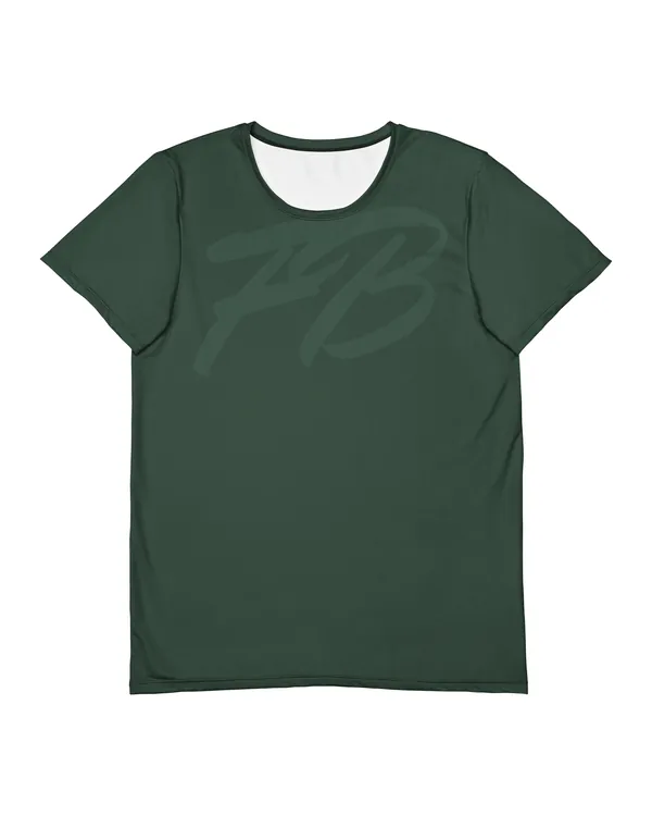 Training Tee in Moss